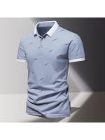 Polos de Algodón 100% para Hombres Verano 2024 Manga Corta Camisetas de Moda Transpirables - details 3