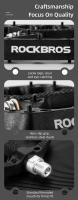 ROCKBROS-pedales antideslizantes para bicicleta, accesorio de nailon ultraligero, resistente al agua, con plataforma - details 8