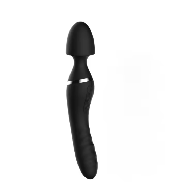 Juguetes sexuales, palos AV vibradores de dos cabezas, masturbadores especiales para masaje corporal femenino, productos femeninos, juguetes sexuales para adultos, juguetes sexuales vibrantes eléctricos - 1