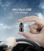 UGREEN-Mini cargador USB para coche, adaptador de carga rápida para teléfono móvil, tableta, GPS, 4.8A - details 0