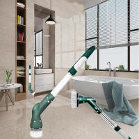 Cepillo eléctrico de suelo para baño, herramienta de limpieza multiusos, ahorro de trabajo, para el hogar - details 5
