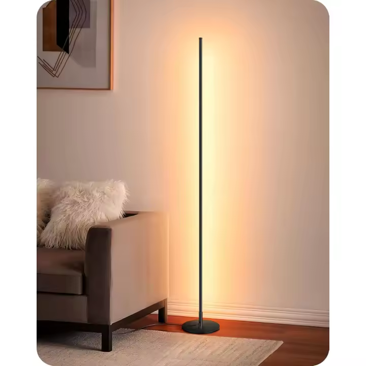 Lámpara LED de pie con intensidad variable continua Luz blanca cálida 3000K - 1