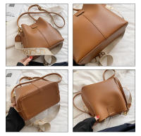 Nuevo bolso, textura de alta calidad, temperamento bandolera de hombro, bolso de cubo, bolso de mujer de tendencia de moda retro de gran capacidad - details 2