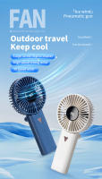 Mini ventilador de escritorio con pantalla digital - Ventilador portátil con carga USB para el hogar, la oficina, los viajes - Ventilador personal de viento fuerte con 10 configuraciones de velocidad - details 0
