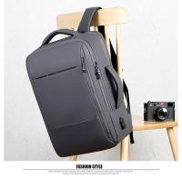 Mochila de gran capacidad para hombre, Mochila para ordenador con carga USB - details 14