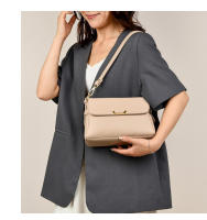 Bandolera para mamá de mediana edad, nueva moda, para ir al trabajo, axila, versátil, elegante, de cuero suave, bolso pequeño de un solo hombro - details 13