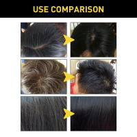 Champú para teñir el cabello, cubierta blanca y gris, reparación de tinte rápido Natural, limpieza seca y dañada, raíces nutritivas, restauración de cabello negro - details 8