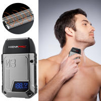 Afeitadora Eléctrica Inalámbrica Mini Afeitadora Impermeable Regalo Perfecto para el Día del Padre y la Cumpleaños - details 5