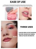 Kit 3 en 1 Paleta de Maquillaje con 3 Colores de Sombras de Ojos, Contorno de Ojos de Larga Duración y Espejo - details 7
