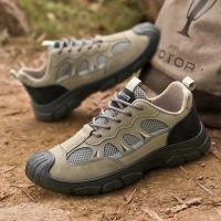 Zapatos de Senderismo Ligeros y Transpirables Zapatillas Deportivas Antideslizantes para Hombres - details 7