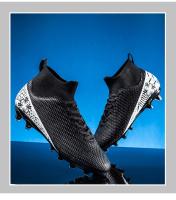 Alta parte Superior Uñas Largas Destrozadas Estudiante Adulto Masculino Femenino Profesional Entrenamiento Zapatos de Fútbol - details 33