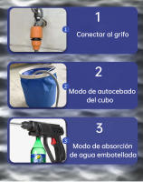 El paquete portátil incluye una hidrolavadora, una pistola de limpieza en una caja, una batería de 48 V y accesorios de limpieza, un limpiador a vapor de alta calidad que se puede usar para limpiar su automóvil, jardín, superficies exteriores, etc. - details 9