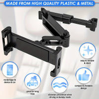 Soporte Universal para tableta de coche, reposacabezas para asiento trasero, soporte para iPad Air Mini Pro, 4-13 pulgadas, rotación de 360 grados, almohada trasera, abrazadera para teléfono - details 1