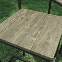 FST53X2 Lote de 2 taburetes con Respaldo,Taburete de Bar, Capacidad hasta 100 Kg,H95cm, ES (2 Taburetes-1) - details 7