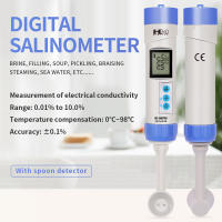 Salinidad de cocina para alimentos, salinómetro de maricultura cocida con pantalla Digital de precisión, cuchara probadora de temperatura de sal - details 3