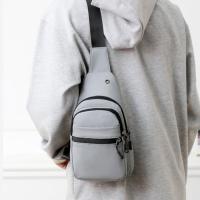 Bolso cuadrado duradero para el pecho para hombre, bolso cruzado de nailon de Color sólido multifuncional, bolso para teléfono de gran capacidad de un solo hombro para hombre - details 2
