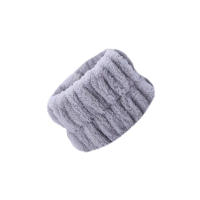 Muñequeras de microfibra reutilizables para mujer, muñequera deportiva para Spa, toalla para lavar la cara, Yoga, correr, absorbente, 1 par - details 7