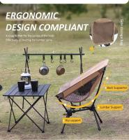 Silla plegable portátil ultraligera para mochila de camping, compacta y ligera, utilizada para senderismo y actividades en la playa - details 2