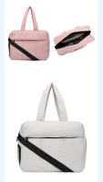 Bolso de mano portátil de un solo hombro, bolso de algodón de invierno, bolso espacial de gran capacidad para mujer, bolso de picnic de viaje de mensajero, hombres - details 26