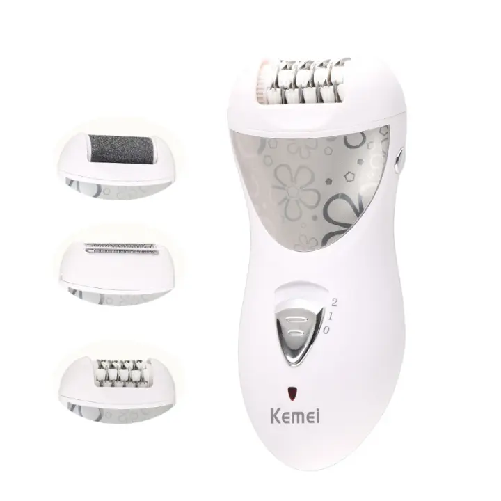 Kemei-cortadora de pelo eléctrica profesional para hombres, máquina de afeitar de bajo ruido para bebé, tallado gráfico, cortadora de pelo - 1
