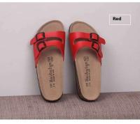 Birstock Zapatillas planas de corcho, zapatos de verano Ulzzang para parejas, playa, ocio al aire libre, cierre sin cordones - details 6