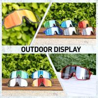 Kapvoe-gafas de sol polarizadas para hombre y mujer, lentes deportivas a la moda para ciclismo de montaña, UV400 - details 4