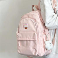 Mochila de gran capacidad loungefly, duradera, de nylon, mochilas escolares diarias para mujeres y hombres, bolsa de viaje portá - details 5