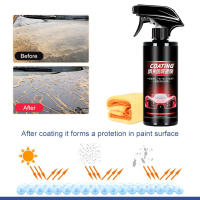 Agente de Revestimiento Nano para Coche Protección de Pintura, Anti-Envejecimiento, Sin Arañazos, Hidrofóbico, Pulido con Toalla 500ML - details 7