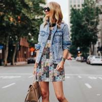 Vestido veraniego suelto personalizado H-Fine e Album S-Styles con estampado de bolsillo, vestido sin mangas para mujer para vacaciones en la playa - details 55