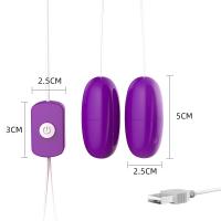 Juguetes Sexuales Doble Vibración USB Lengua Lamiendo Choque Fuerte a los Huevos - details 0