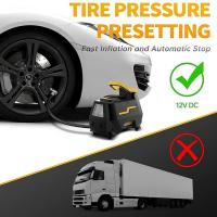 Compresor de aire para coche, bomba de aire con indicador de presión Digital, inyector de inflado de neumáticos, CC/CA - details 3