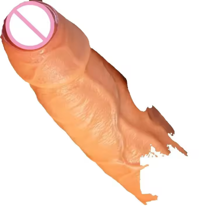 Leten Dildo de Doble Densidad Sensación Realista Grande y Gruesa con Piel de Circón - 1
