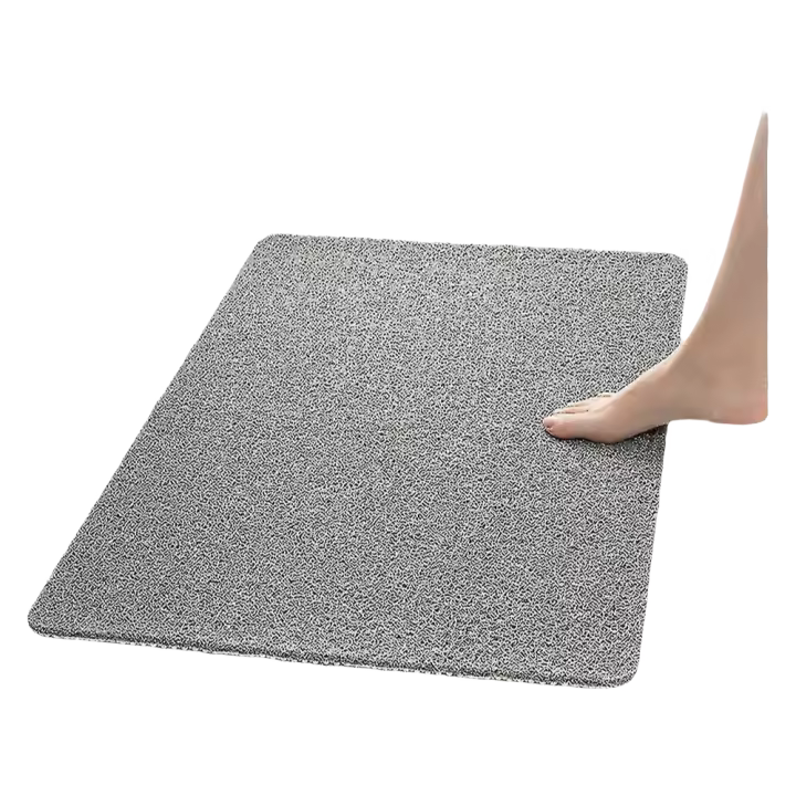 Alfombra de ducha para ducha interior, alfombra de baño de lufa, alfombra de baño de Pvc antideslizante y antimoho - 1