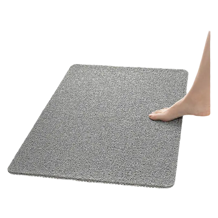 Alfombra de ducha para ducha interior, alfombra de baño de lufa, alfombra de baño de Pvc antideslizante y antimoho - 1