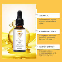 La esencia para el cuidado del cabello nutre el cuero cabelludo, haciendo que sea fuerte, hermoso, radiante, suave y brillante. - details 4