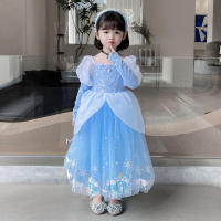 Vestido de princesa Cenicienta para niña y niño, tutú de carnaval con lentejuelas, ropa de malla para regalo de cumpleaños - details 7