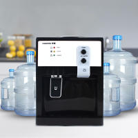Máquina dispensadora de enfriador de agua fría y caliente, encimera de carga superior de 5 galones, de acero inoxidable, Independiente - details 8