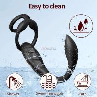 Leten-vibrador Anal para adultos, masajeador de próstata, estimulador de mancha, Control remoto, Juguetes sexuales para hombres, anillo vibrador masculino - details 0
