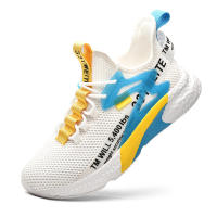 Zapatos de marca para hombre, zapatillas deportivas de correr de malla transpirable, calzado deportivo para entrenamiento físico al aire libre, zapatillas antideslizantes resistentes al desgaste - details 13