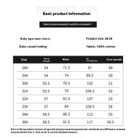 Pantalones Cortos de Verano de Algodón para Hombres Ropa de Trabajo Casual Deportiva con Cinco Minutos Estilo Simple Pantalones de Cuadrícula Adelgazados con Múltiples Bolsillos - details 0