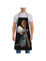 Delantal de Ratatouille Remy para hombre y mujer, babero de cocina para hornear, cocinar, cocinar, pintar - details 0