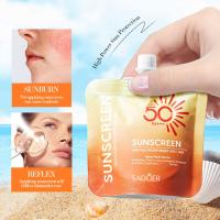 SPF 50+ Protector solar para el cuerpo y la cara Crema solar Bloqueador solar Crema protectora UV para la piel Crema de protección facial antisol 30g - details 2