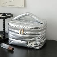 Bolsa de maquillaje de gran capacidad a la moda, almacenamiento multifuncional, bolsa de aseo portátil, organizador de viaje, bolsa de lavado - details 9