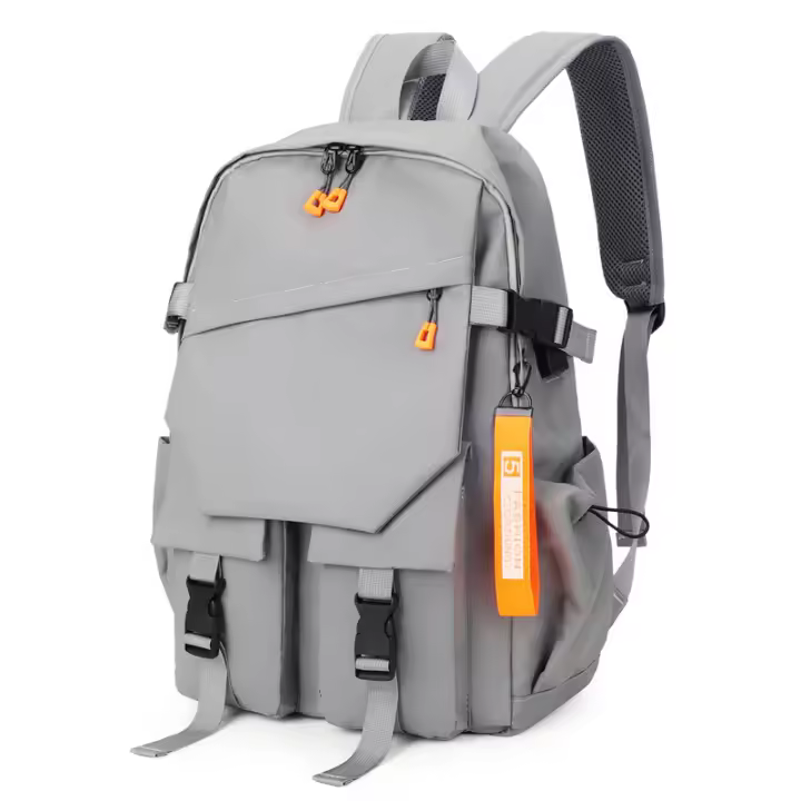 Mochila de Nylon de Gran Capacidad Tendencia Deportiva para Hombres Ideal para Estudiantes de Secundaria y Universidad - 1
