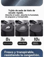Traje de manga corta de secado rápido para hombre, ropa de fitness deportiva para correr al aire libre, LT311, Verano - details 7