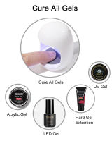 ROSALIND-Lámpara LED UV para uñas, secador de esmalte de uñas de Gel profesional con temporizador, herramientas automáticas de secado rápido, 48W - details 13