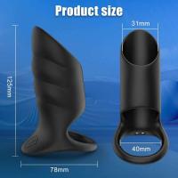 Leten-vibrador para adultos, juguete sexual para hombres, anillo vibrador, extensor, estimulador del punto G, funda potenciadora masculina - details 4