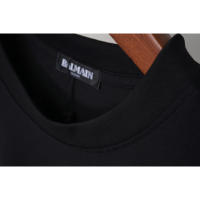 2025 Camisas casuales básicas de moda de verano, camisetas holgadas de algodón puro para hombres y nuevas camisas de manga corta para parejas con estampados de logotipos en la parte delantera - details 2