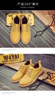 Zapatos de moda para hombre, zapatos formales de estilo inglés para hombre, botines antideslizantes, zapatos de trabajo informales impermeables para exteriores - details 13