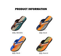 Verano nuevas chanclas de los hombres de gama alta casual pellizcar-en zapatillas de los hombres desgaste antideslizante sandalias de playa - details 5